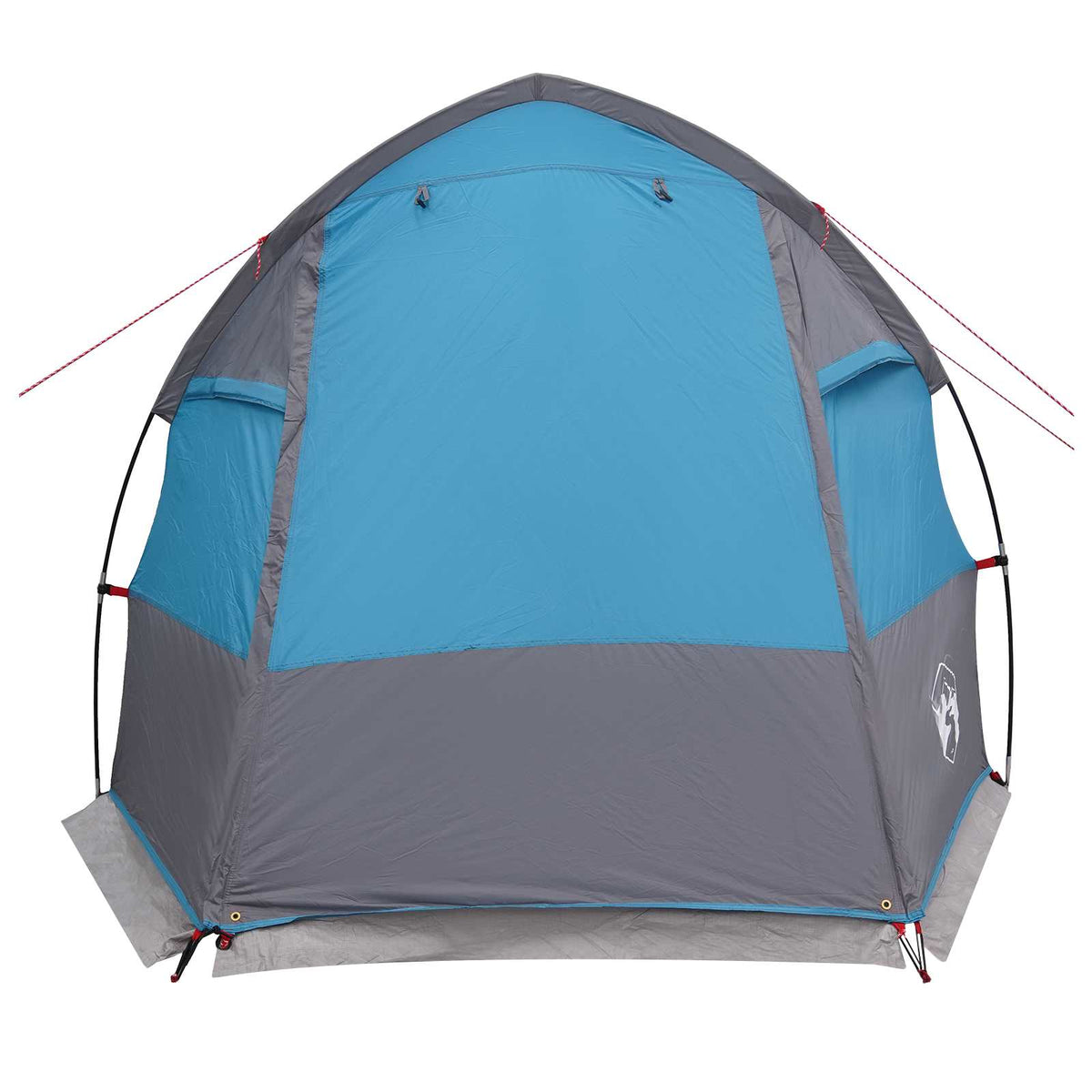 Tunneltelt 390 x 215 x 152 cm Blå 185T Polyester med PU Coating