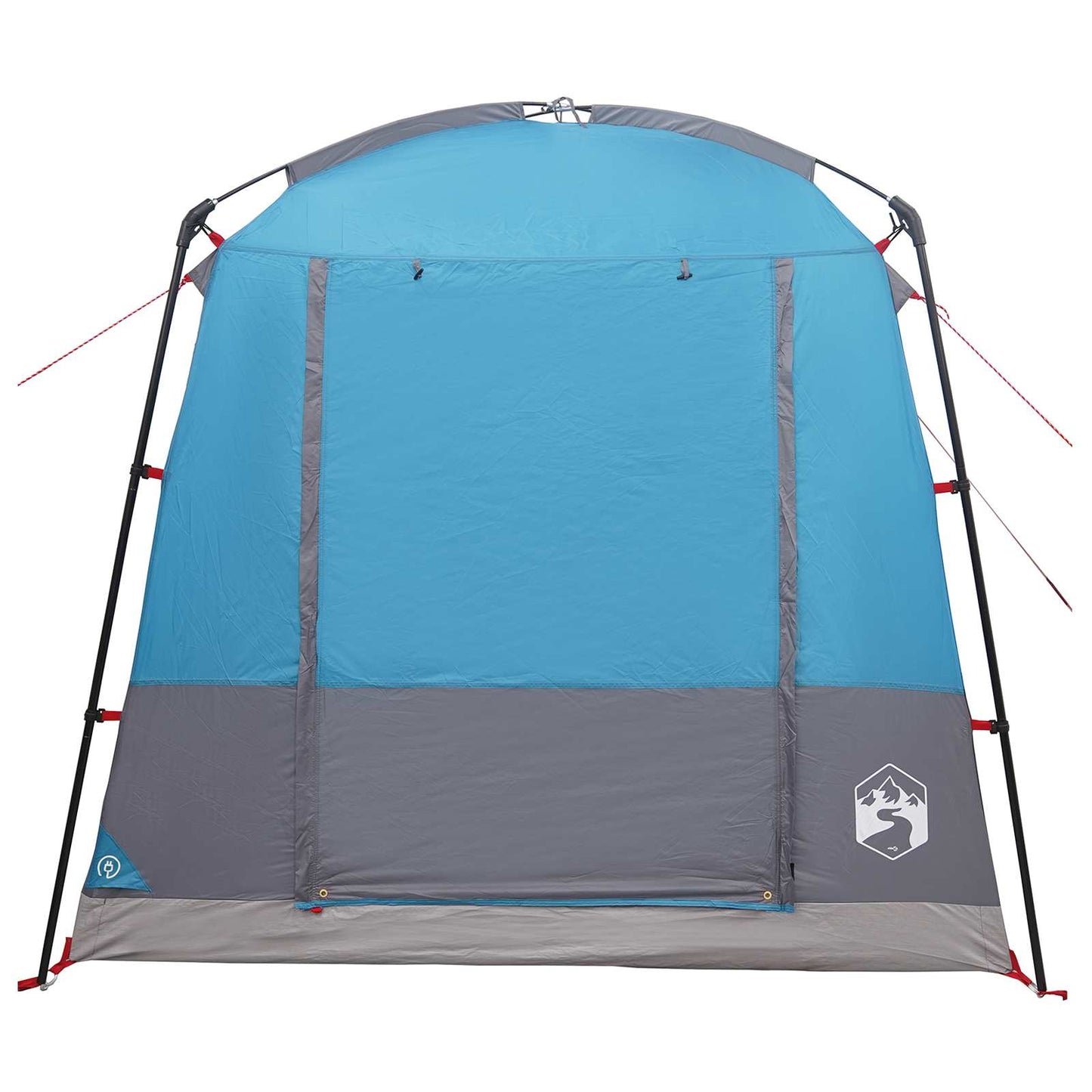 Party Tent 4-personers Blå 185T Polyester med PU Coating