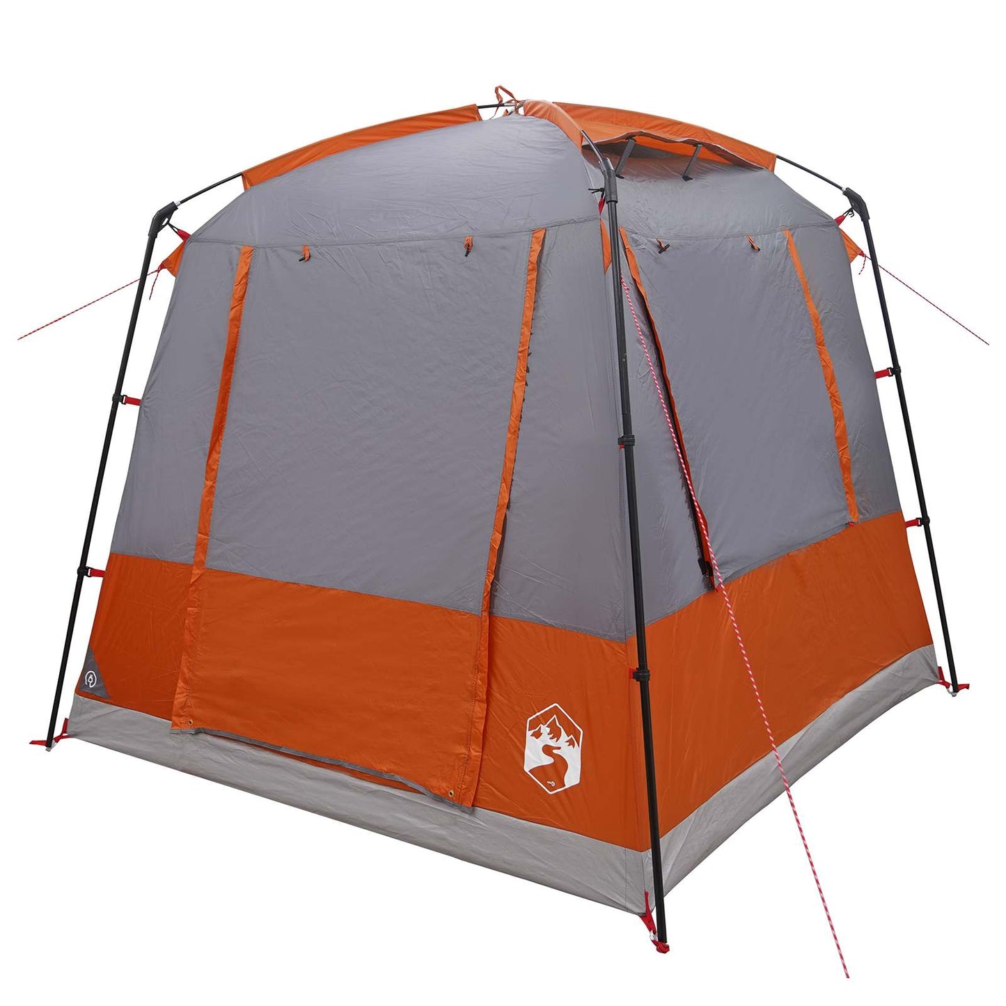 Party Tent 4-personers Grå og orange
