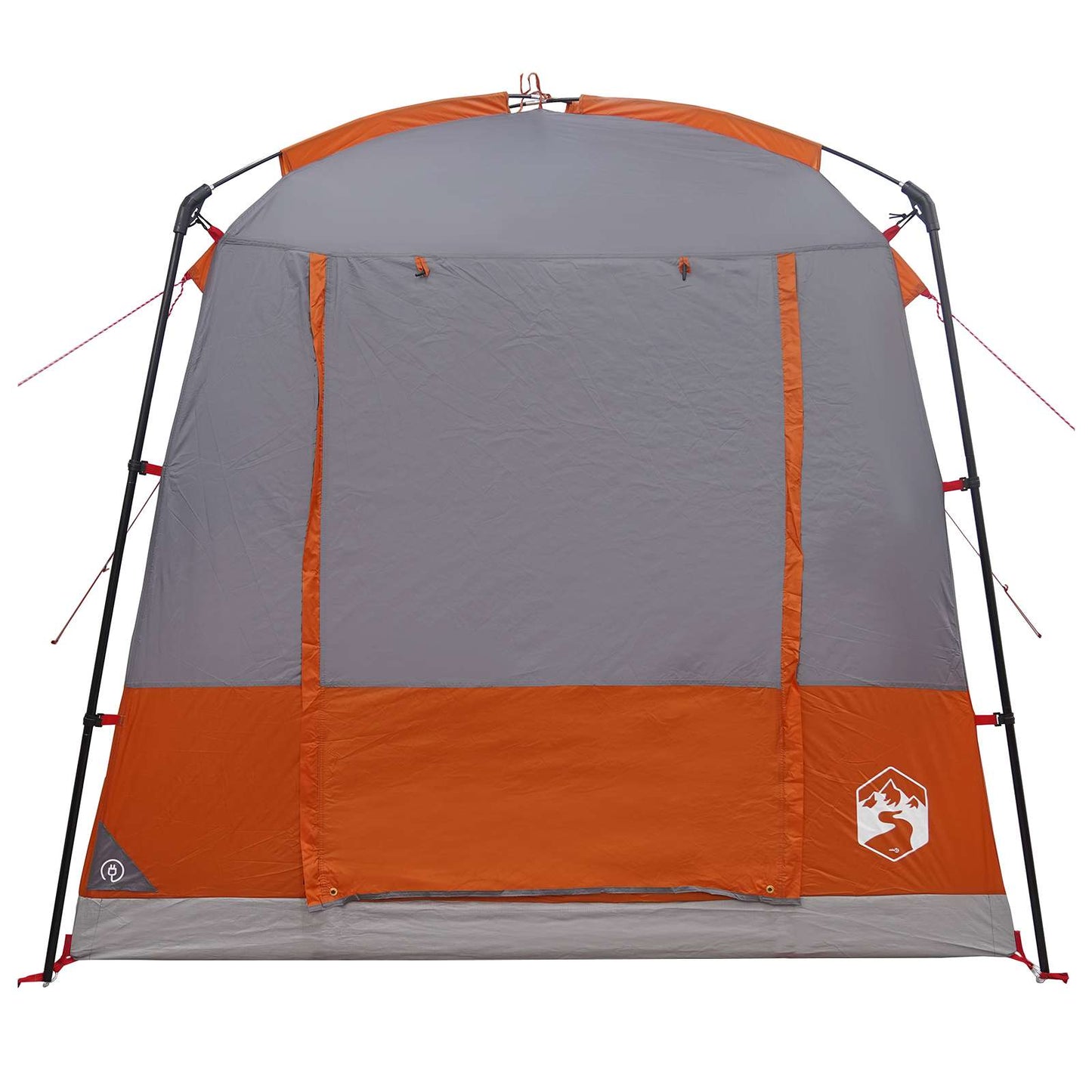 Party Tent 4-personers Grå og orange