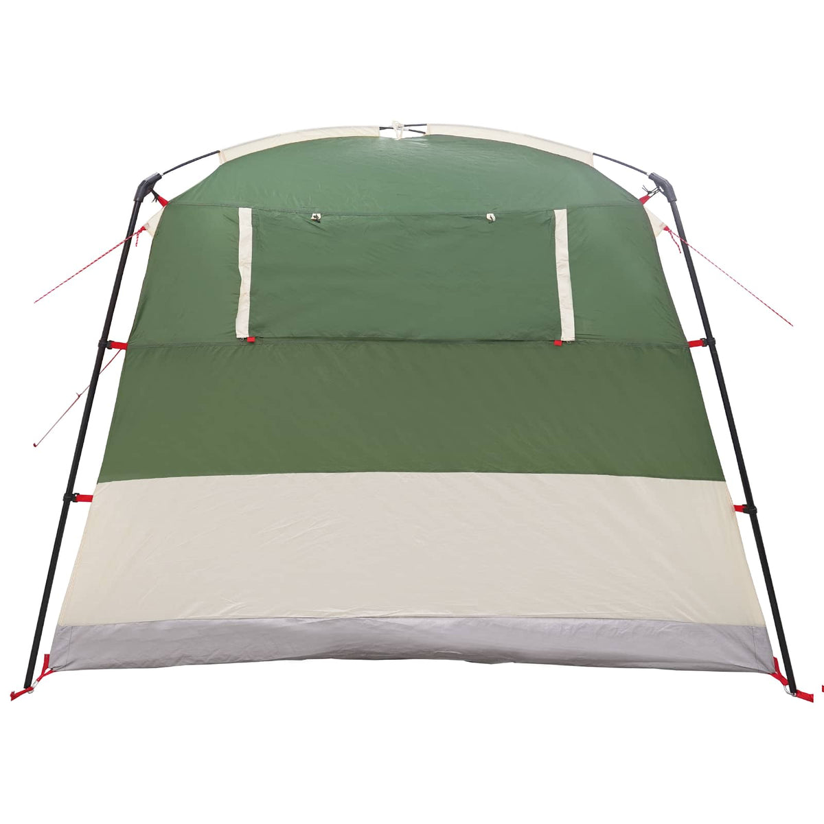 Party Tent 10-personers Grøn 185T Polyester med PU Coating