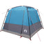 Party Tent 10-personers Blå 185T Polyester med PU Coating