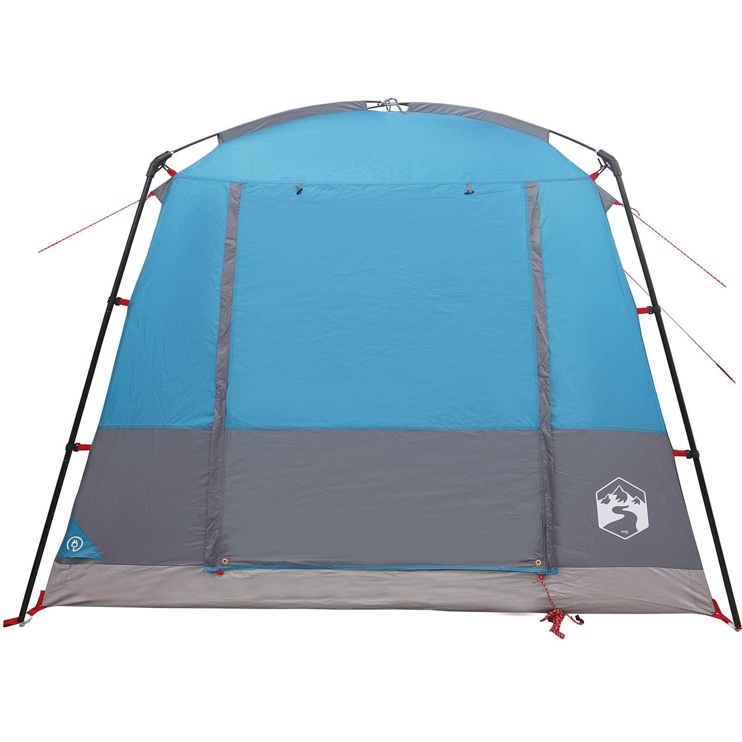 Party Tent 10-personers Blå 185T Polyester med PU Coating