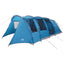 Tunneltelt 675 x 392 x 210 cm Blå 185T Polyester med PU Coating