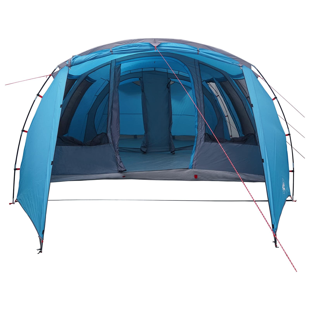 Tunneltelt 675 x 392 x 210 cm Blå 185T Polyester med PU Coating