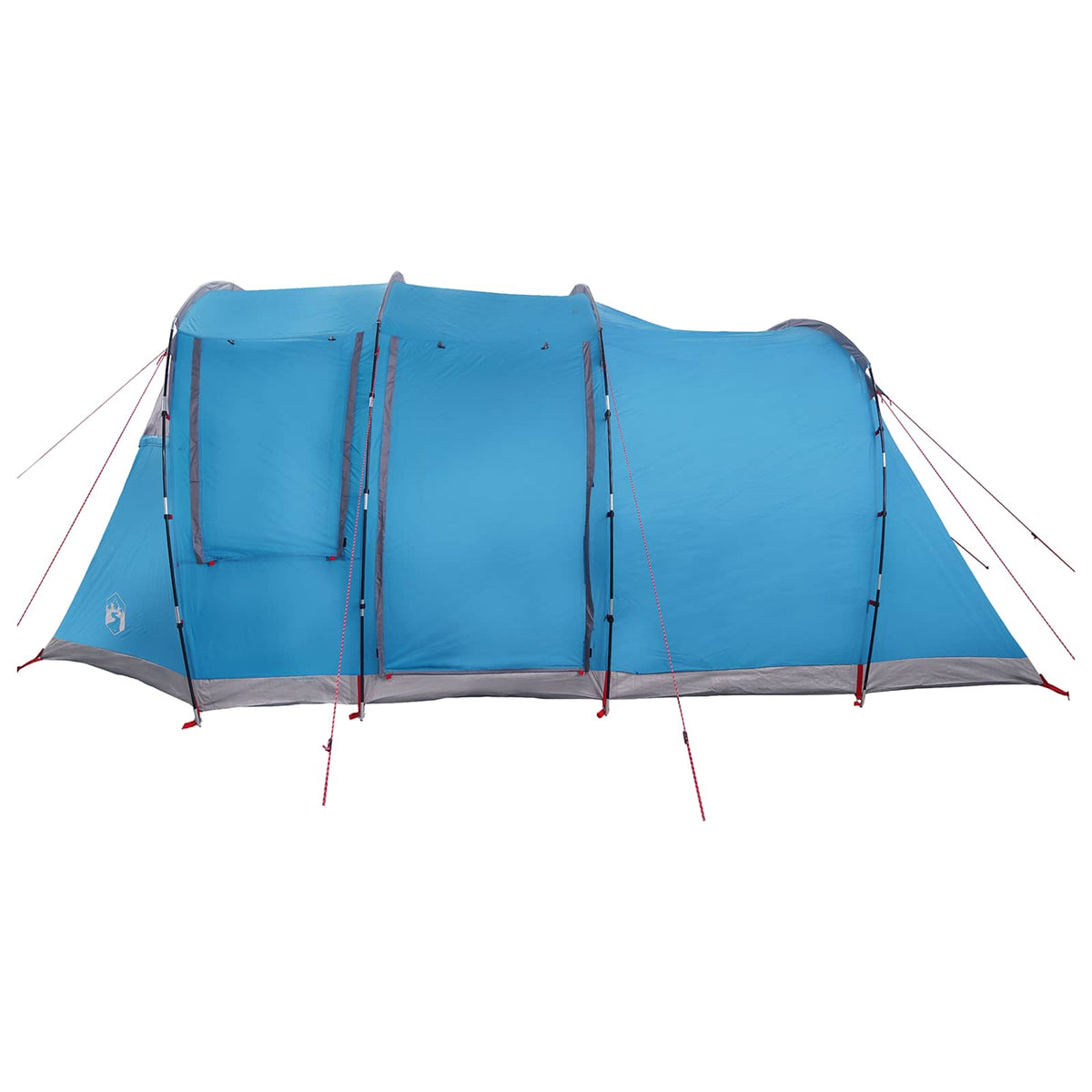 Tunneltelt 505 x 330 x 204 cm Blå 185T Polyester med PU Coating