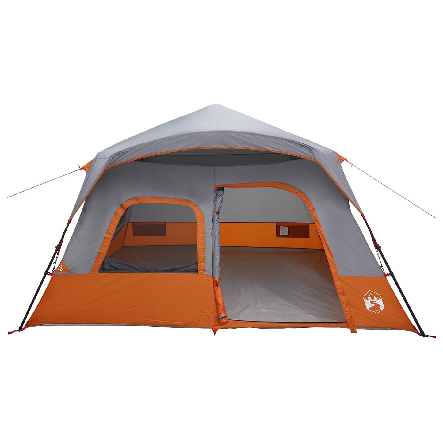 Øjeblikkeligt Telt Grå og orange 340 x 280 x 190 cm