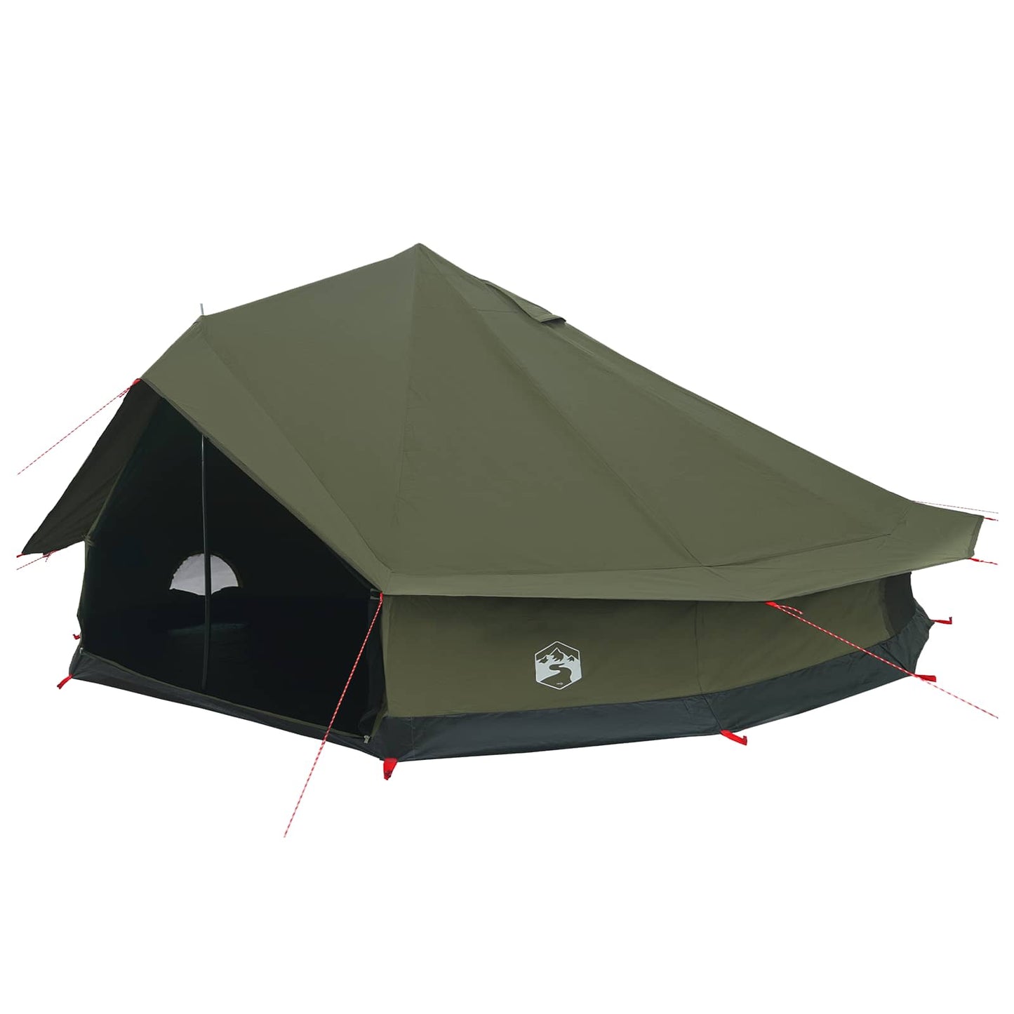 Familietelt Army Grøn 12-person Polybomuld