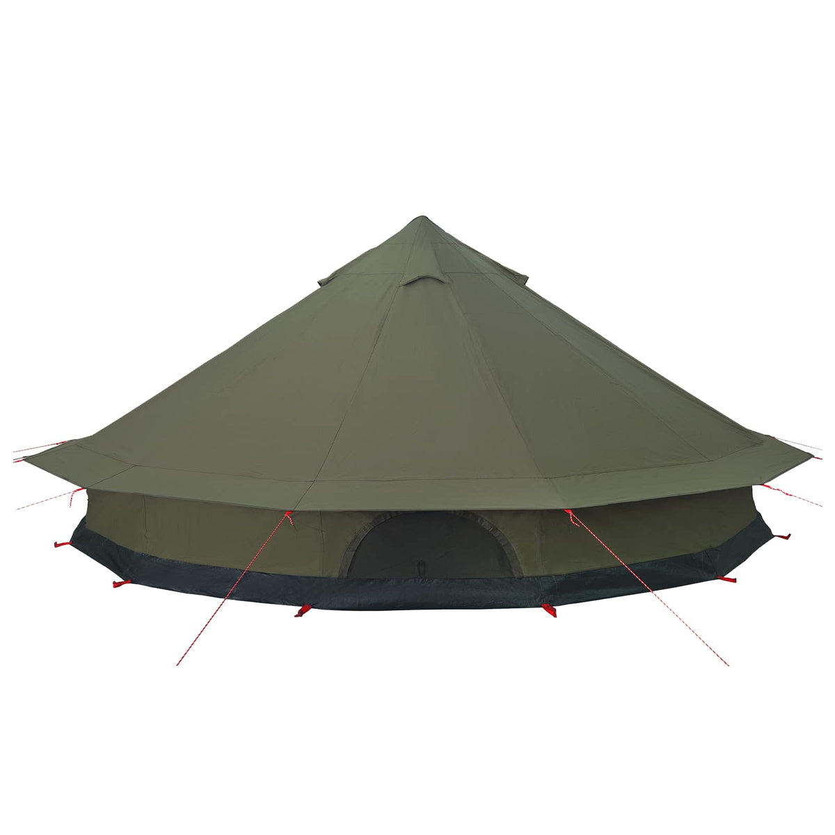 Familietelt Army Grøn 12-person Polybomuld