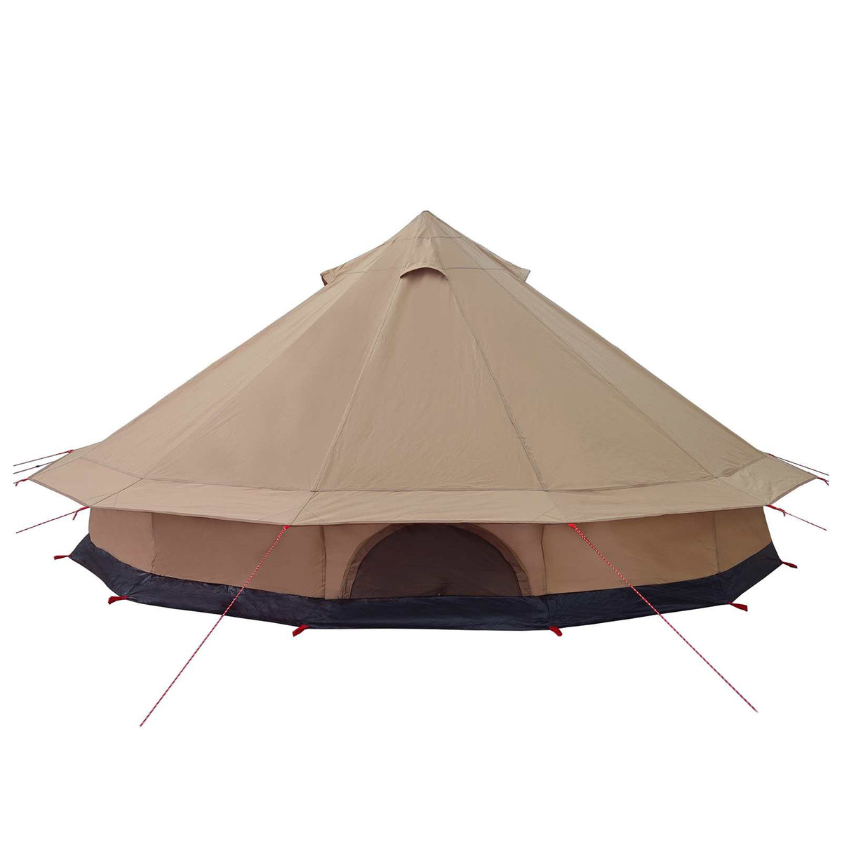 Familietelt Brun 12-person Polybomuld