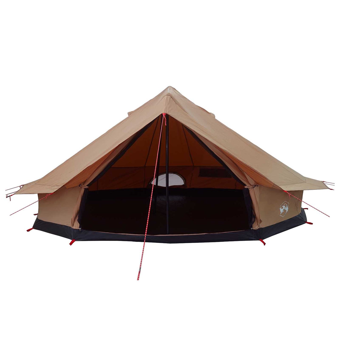 Familietelt Brun 12-person Polybomuld