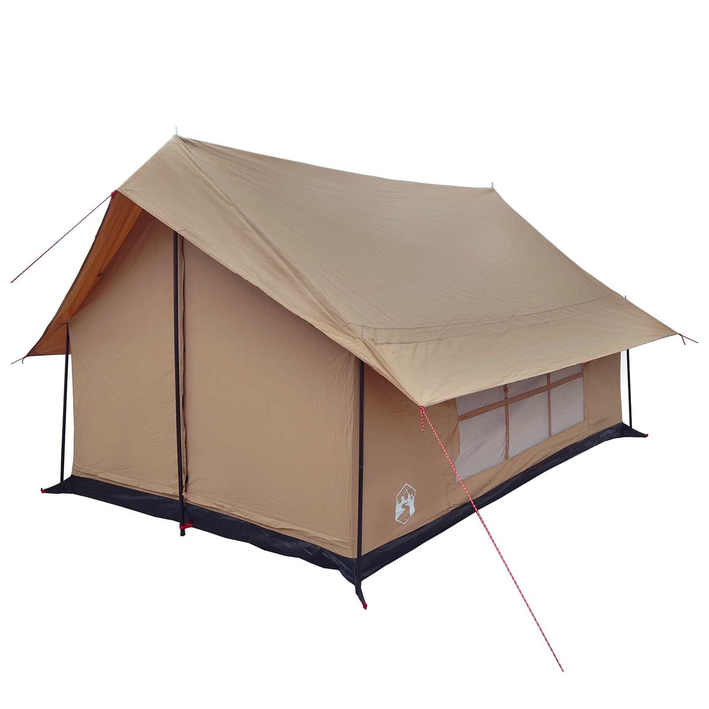 Hyttetelt Brun 340 x 246 x 210 cm Polybomuld