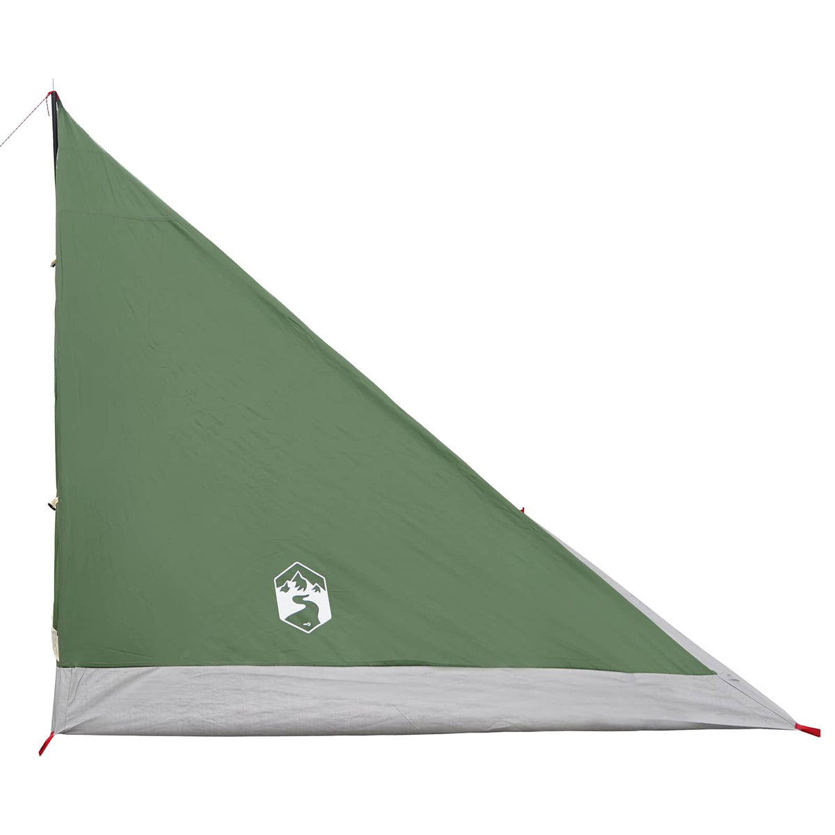 Backpacking Telt 4-personers Grøn 185T Polyester med PU Coating