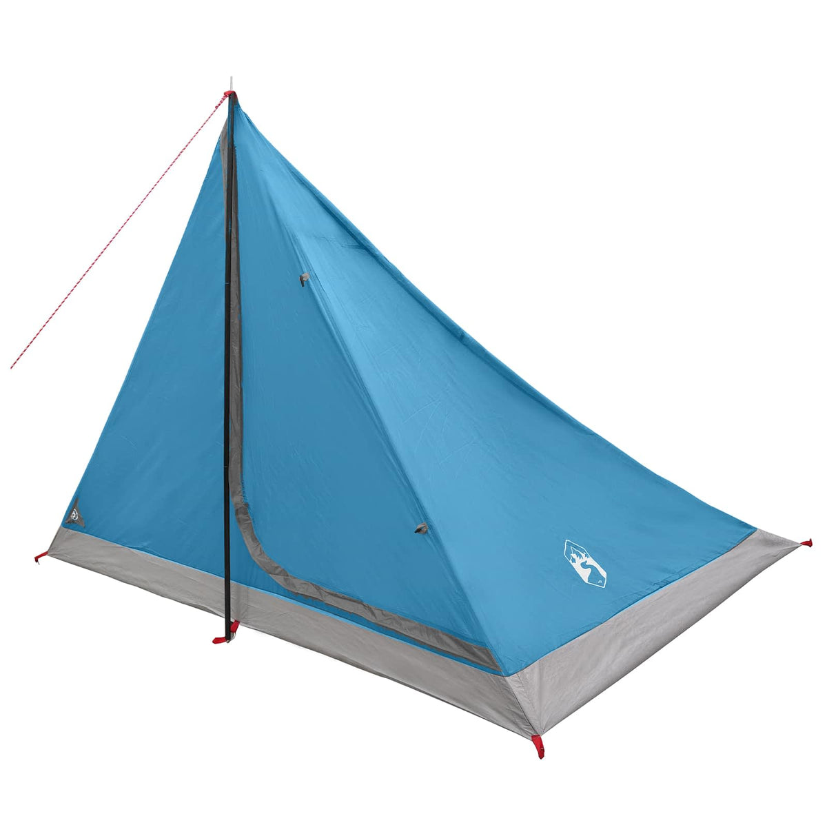 Backpacking Telt 4-personers Blå 185T Polyester med PU Coating
