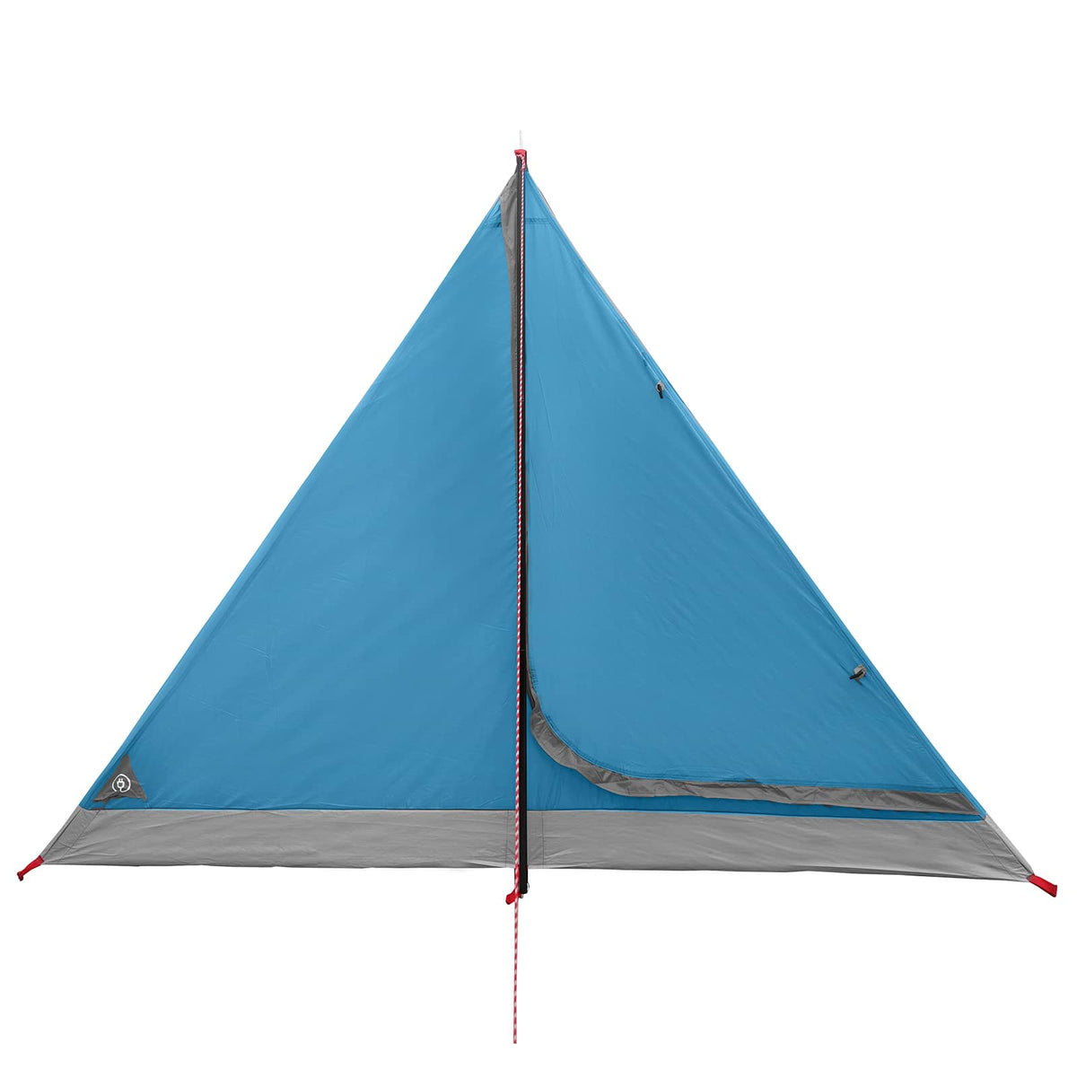 Backpacking Telt 4-personers Blå 185T Polyester med PU Coating