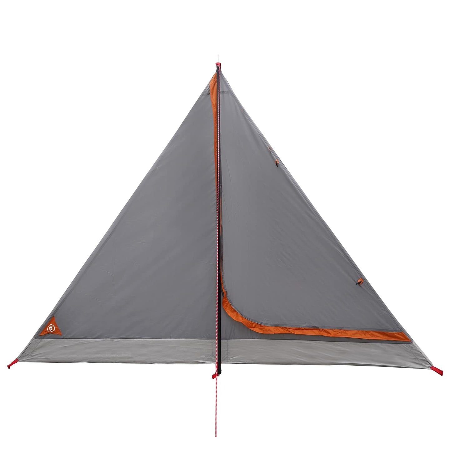 Backpacking Telt 4-personers Grå og orange