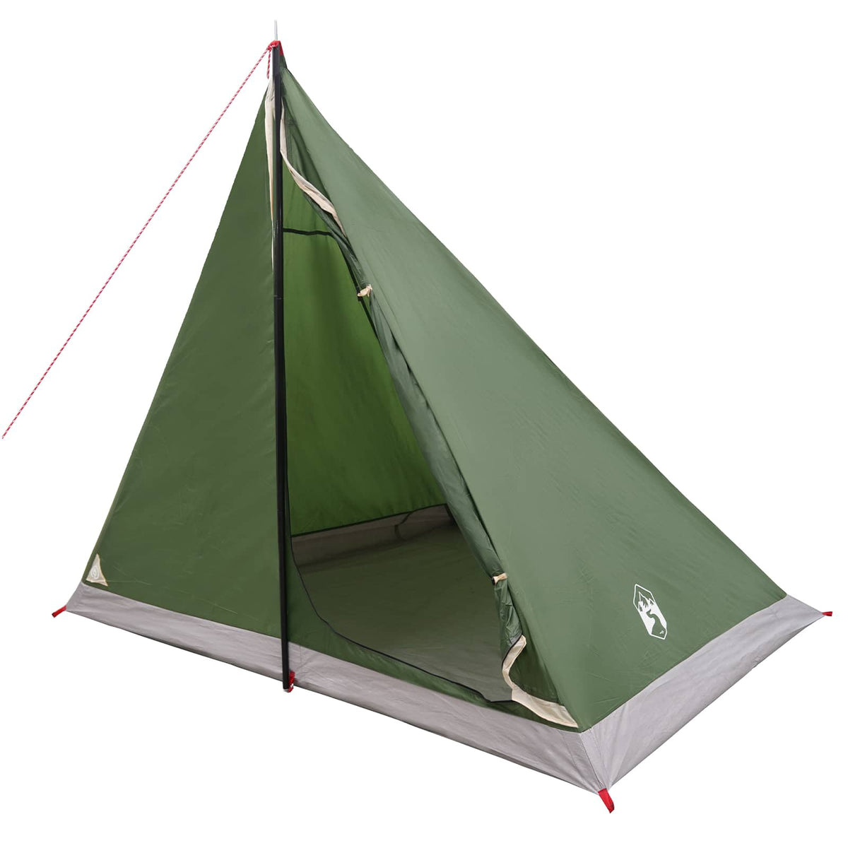 Backpacking Telt 2-personers Grøn 185T Polyester med PU Coating