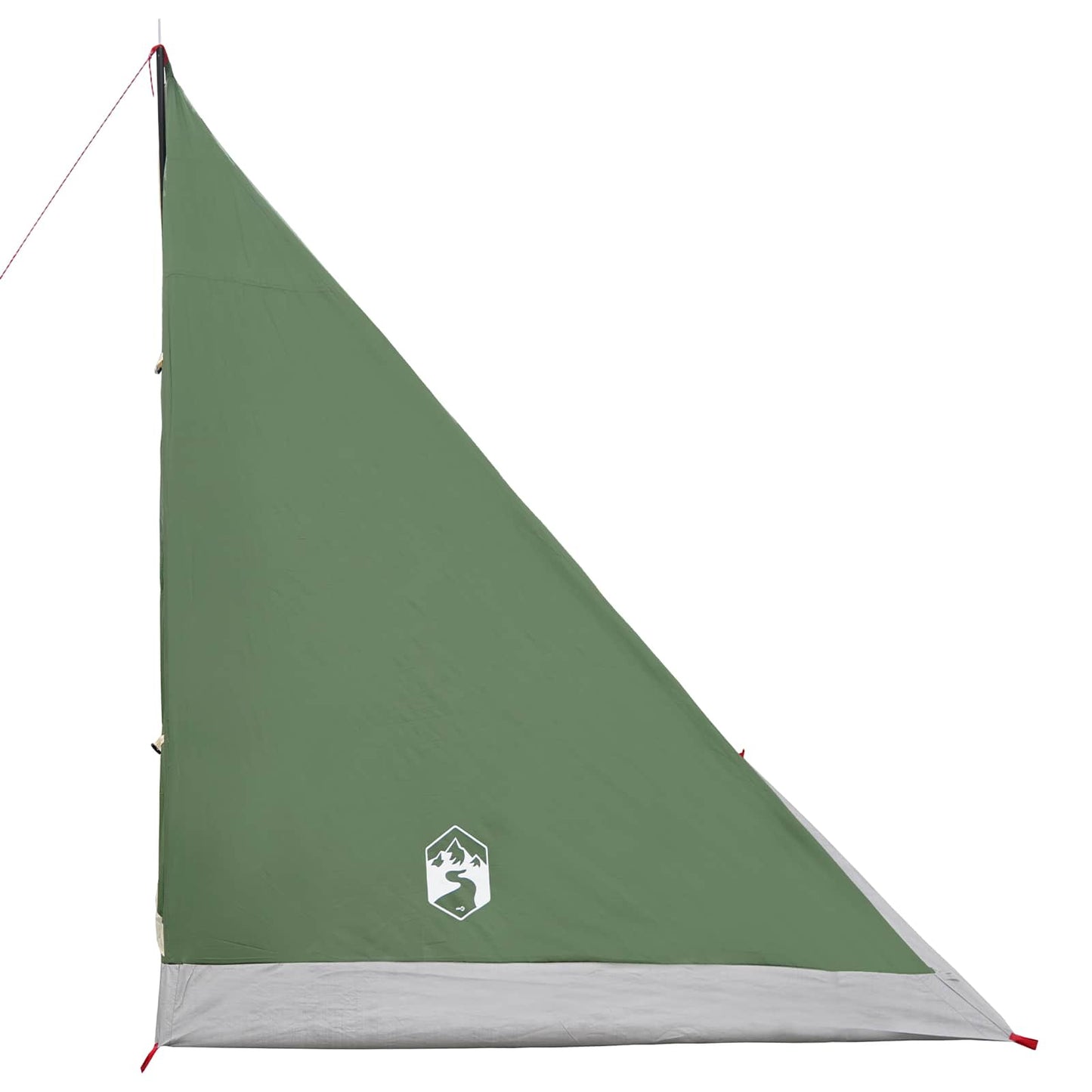 Backpacking Telt 2-personers Grøn 185T Polyester med PU Coating