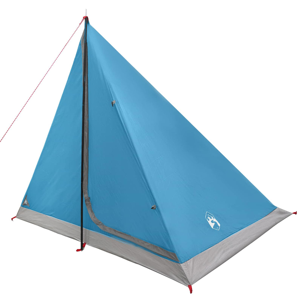 Backpacking Telt 2-personers Blå 185T Polyester med PU Coating