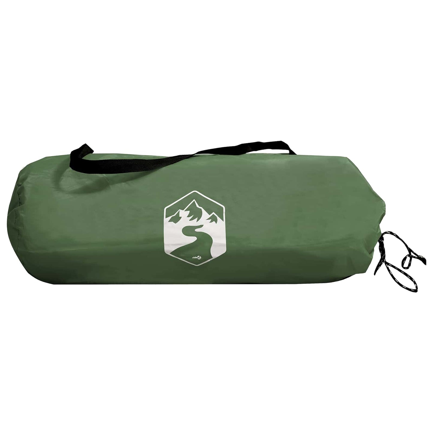 Backpacking Telt 4-personers Grøn 185T Polyester med PU Coating