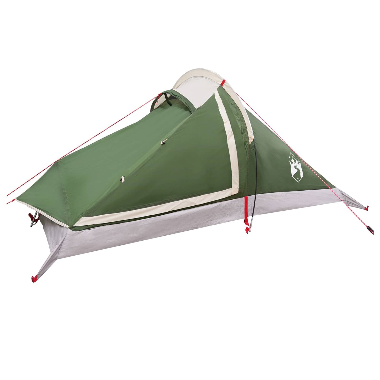 Backpacking Telt 4-personers Grøn 185T Polyester med PU Coating