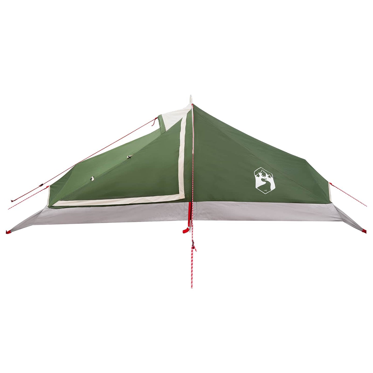 Backpacking Telt 4-personers Grøn 185T Polyester med PU Coating