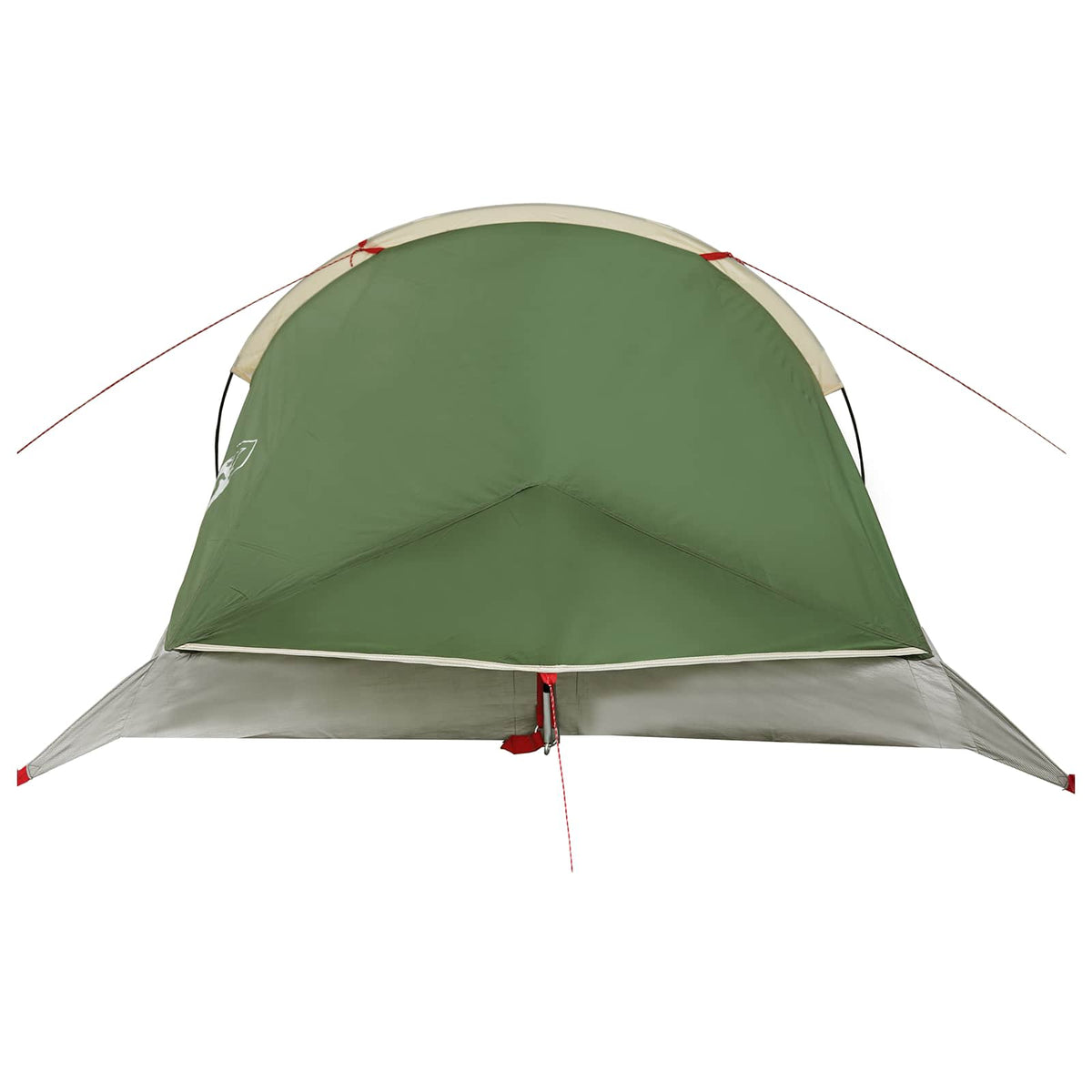 Backpacking Telt 4-personers Grøn 185T Polyester med PU Coating