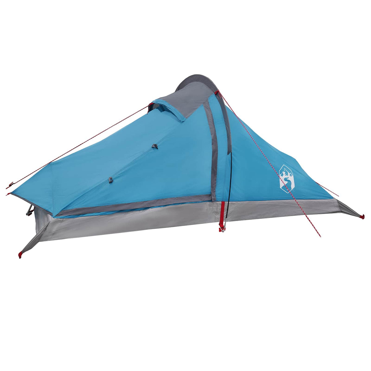 Backpacking Telt 4-personers Blå 185T Polyester med PU Coating