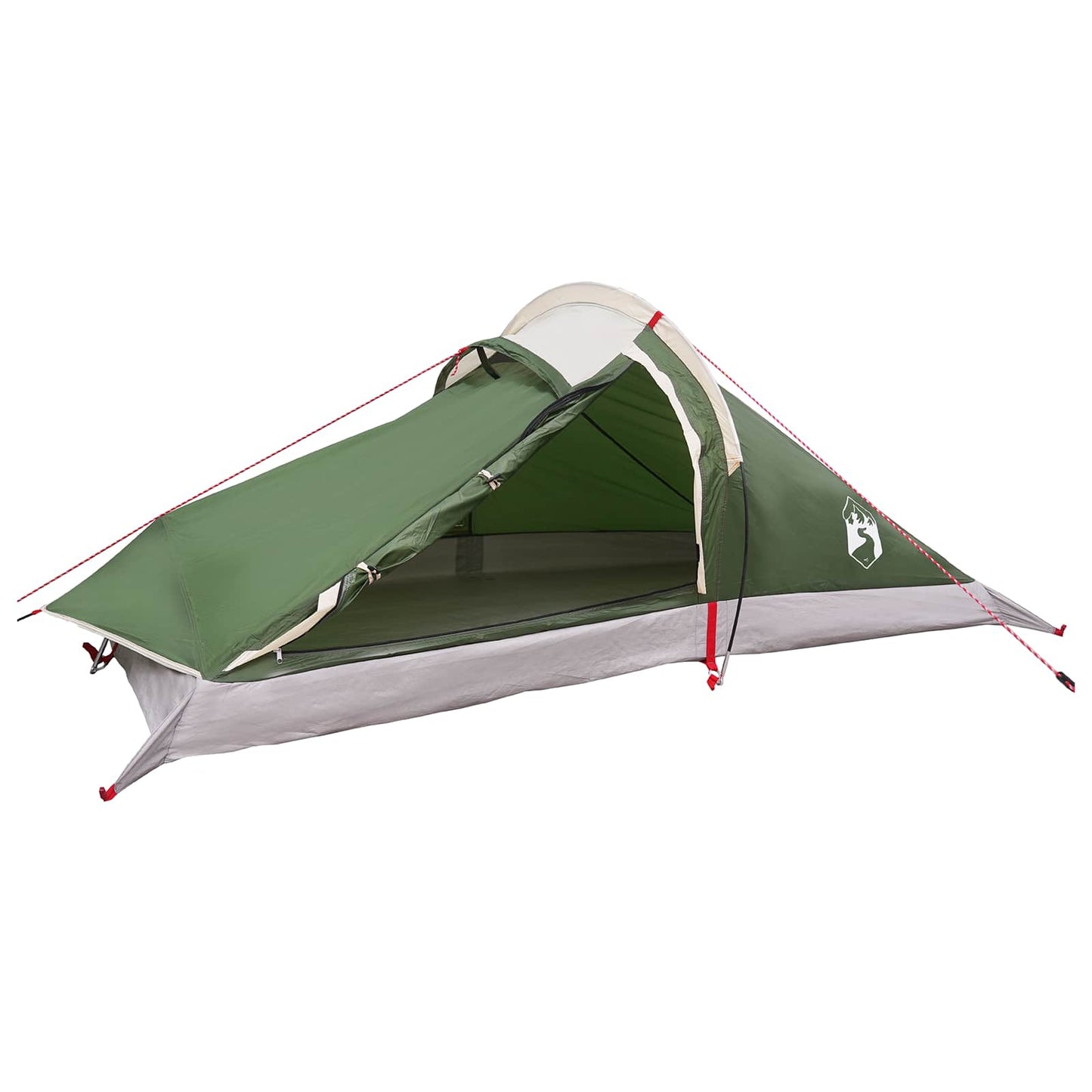 Backpacking Telt 2-personers Grøn 185T Polyester med PU Coating