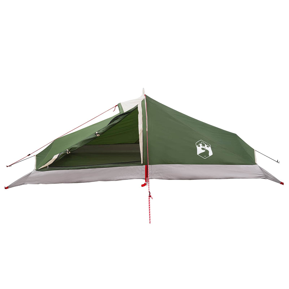Backpacking Telt 2-personers Grøn 185T Polyester med PU Coating