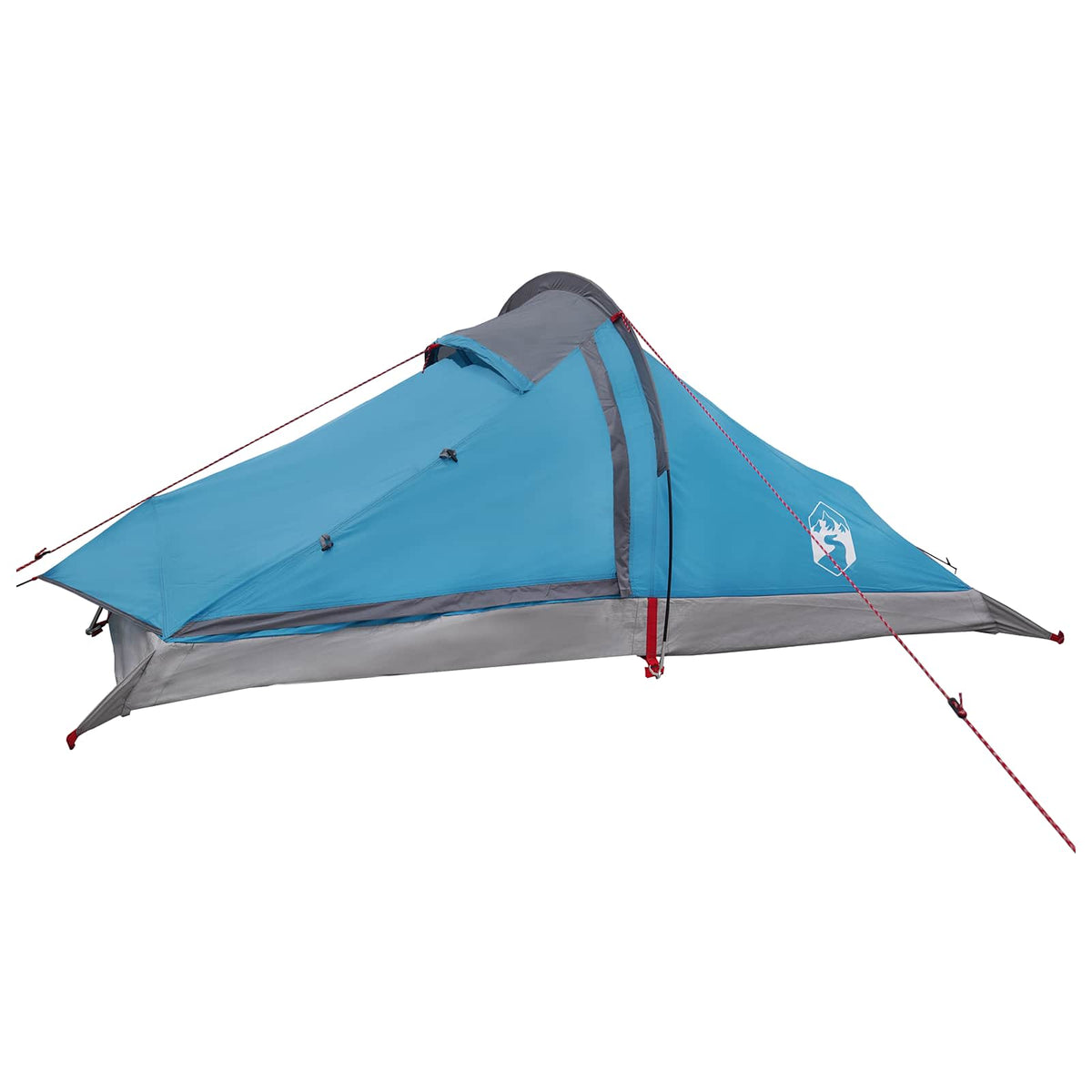 Backpacking Telt 2-personers Blå 185T Polyester med PU Coating