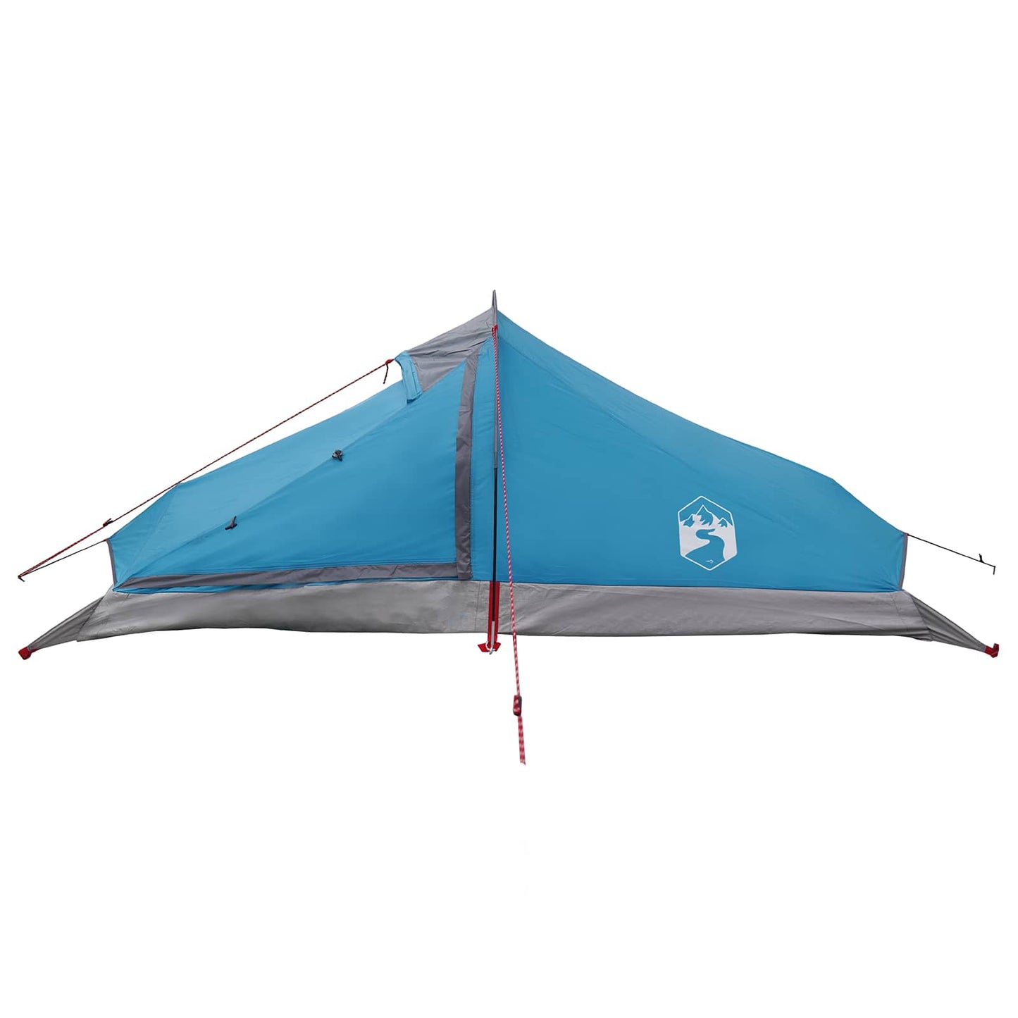 Backpacking Telt 2-personers Blå 185T Polyester med PU Coating
