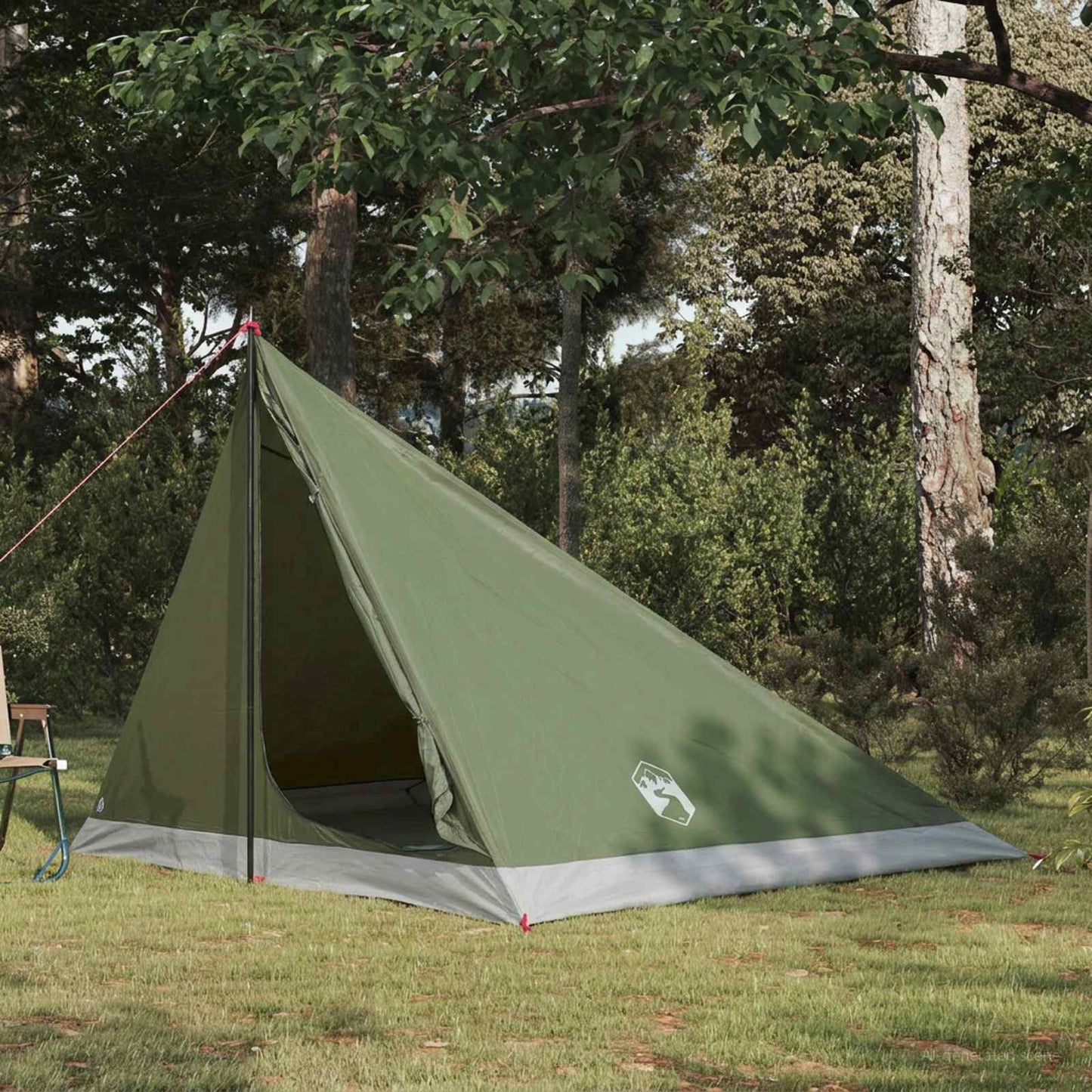 Backpacking Telt 4-personers Olivengrøn