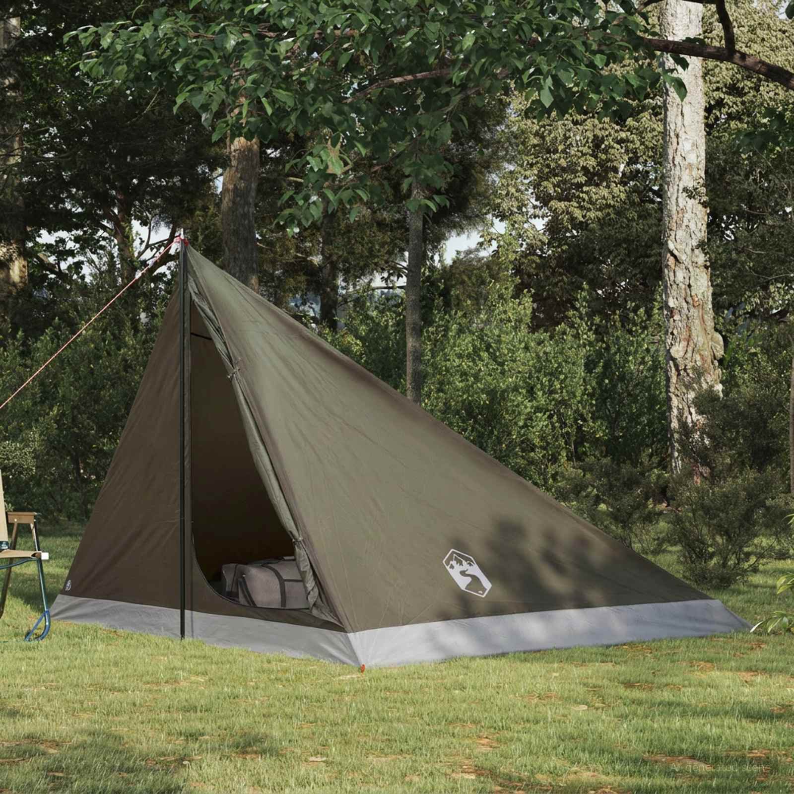 Backpacking Telt 4-personers Brun og