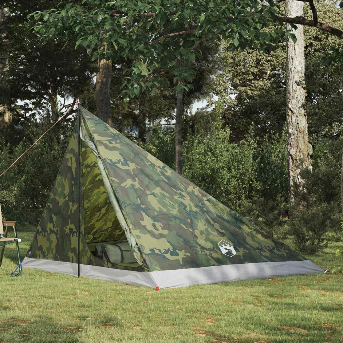 Backpacking Telt 4-personers Camouflage