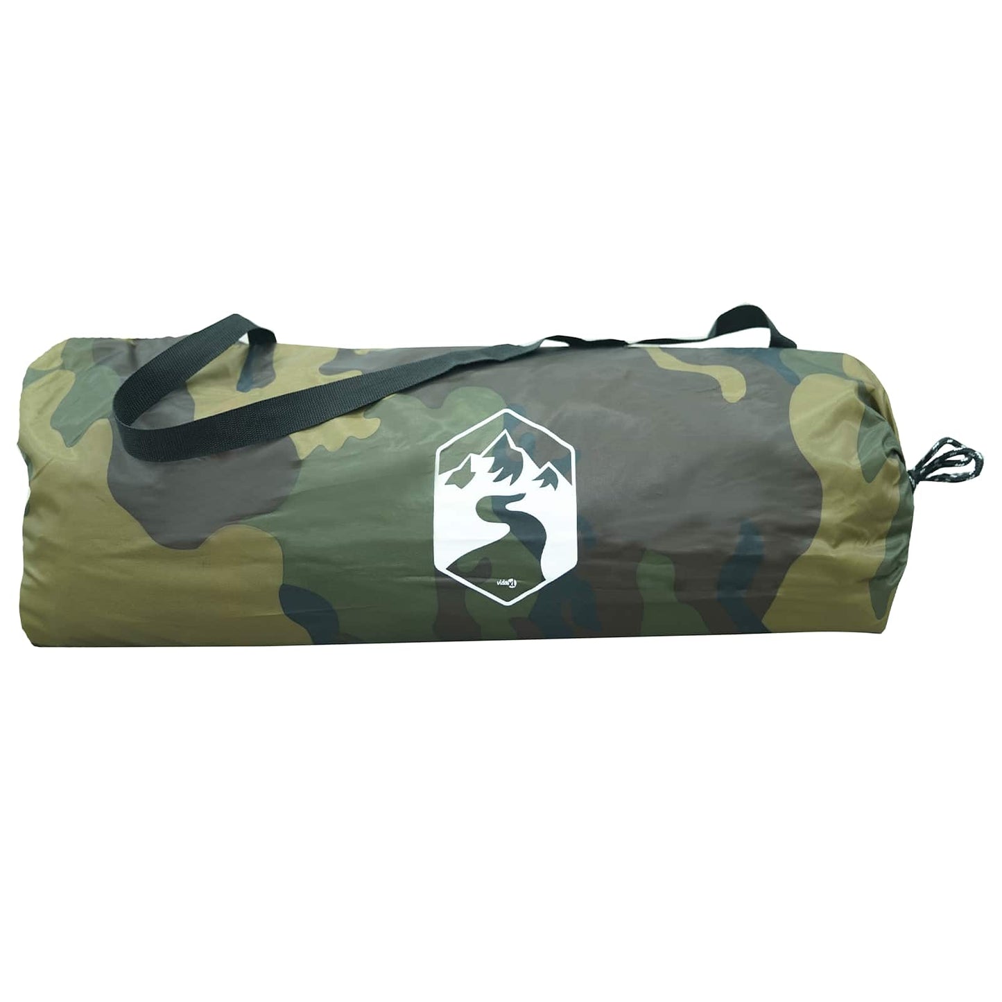 Tunneltelt 4-personers Camouflage 185T Polyester med PU Coating