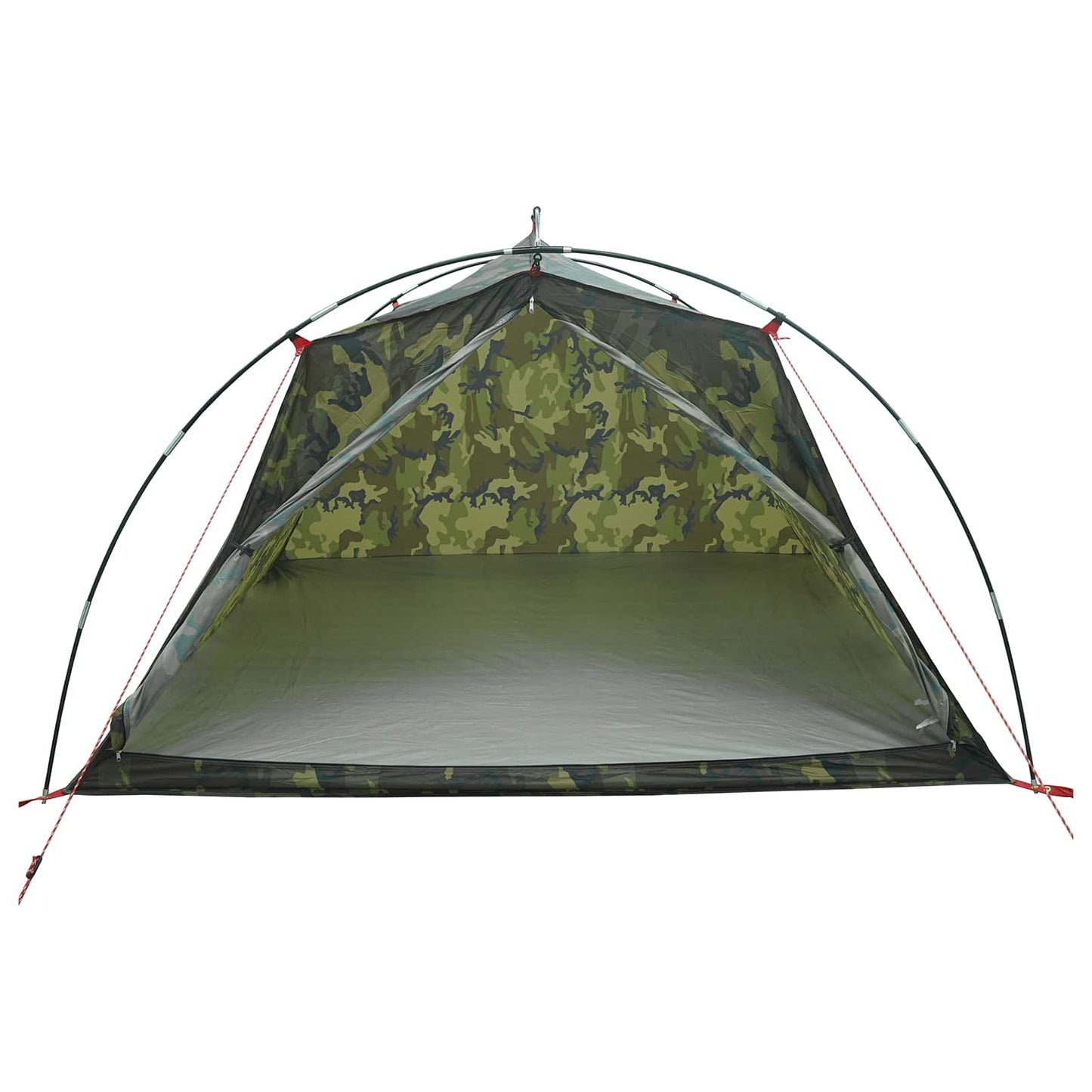 Tunneltelt 4-personers Camouflage 185T Polyester med PU Coating