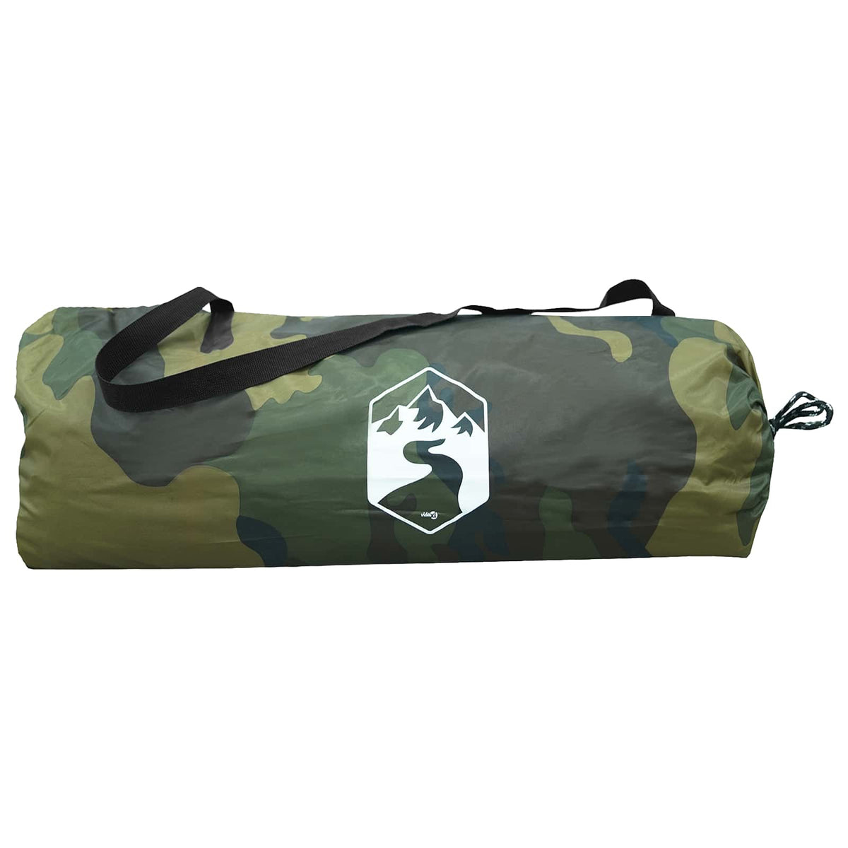 Tunneltelt 2-personers Camouflage 185T Polyester med PU Coating