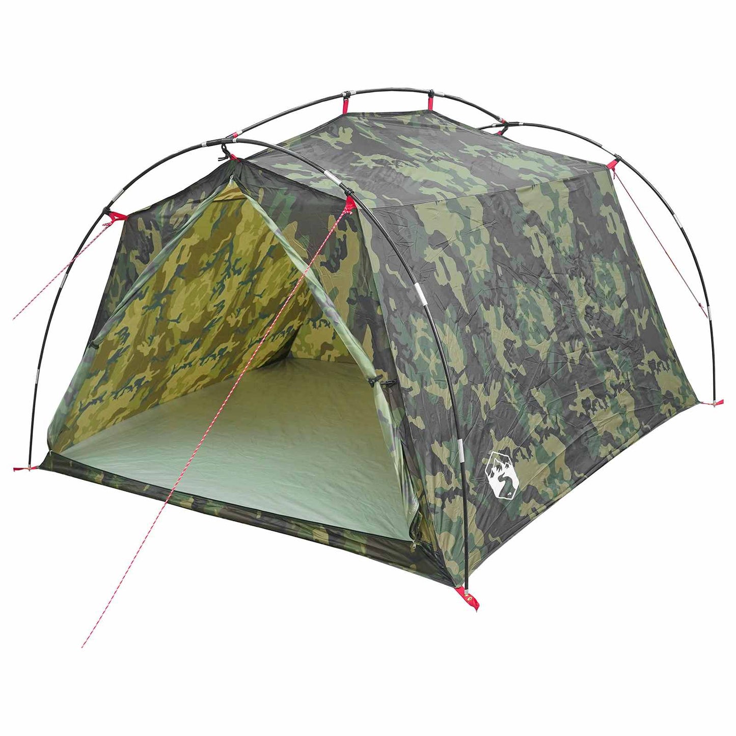 Tunneltelt 2-personers Camouflage 185T Polyester med PU Coating