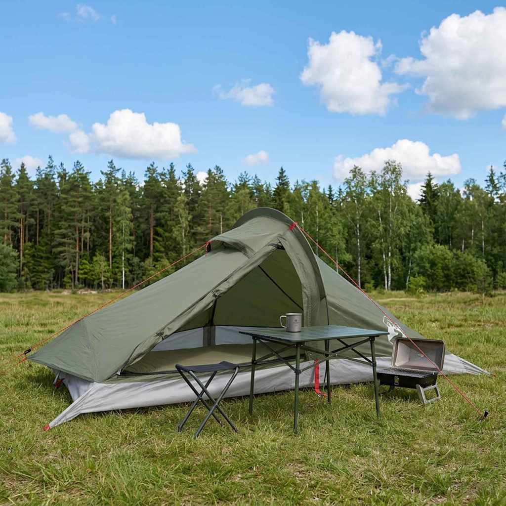 Backpacking Telt 4-personers Olivengrøn