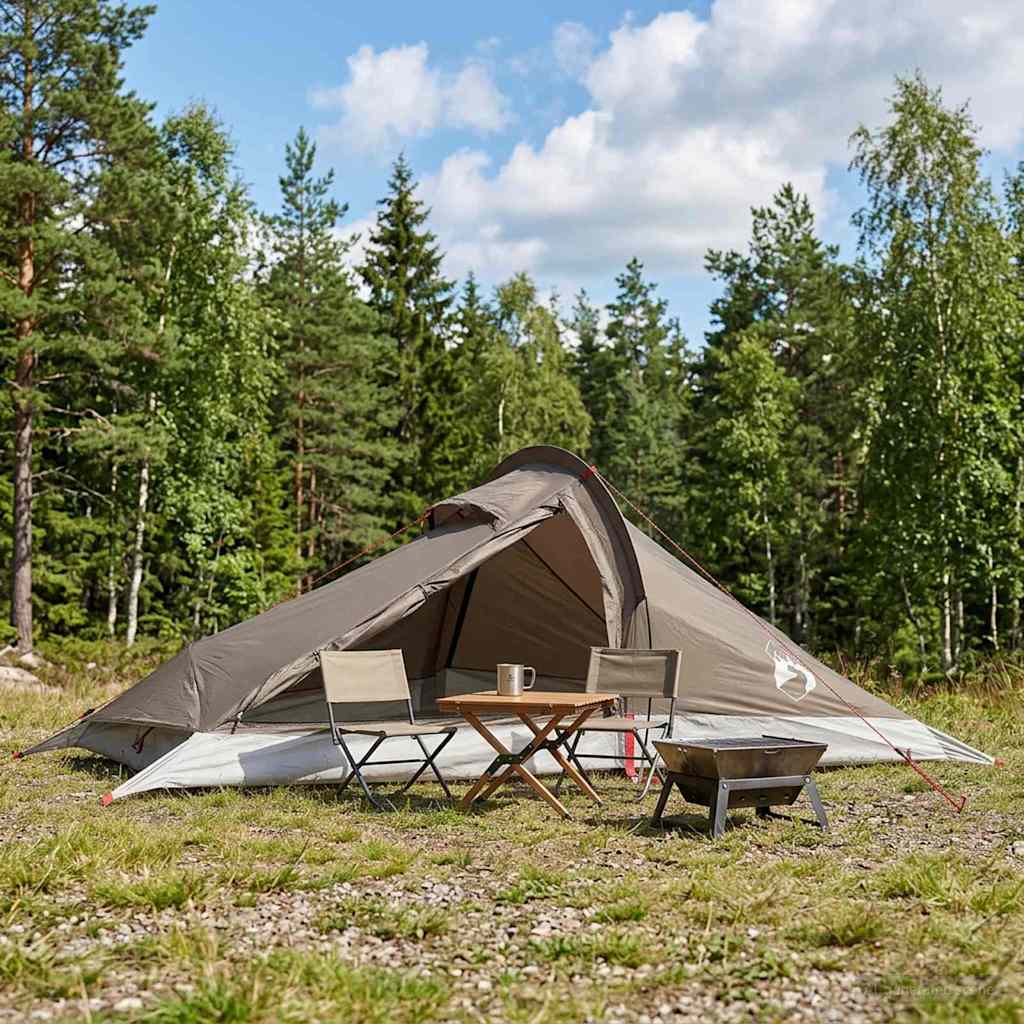 Backpacking Telt 2-personers Brun og grå