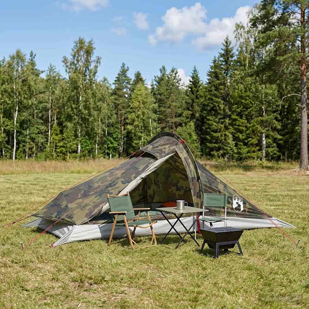 Backpacking Telt 2-personers Camouflage