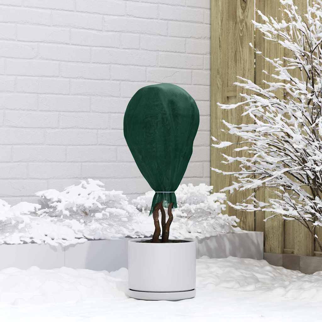 Frostbeskyttelsesplante fleece Grøn 100 x 1,6 m Non-woven stof