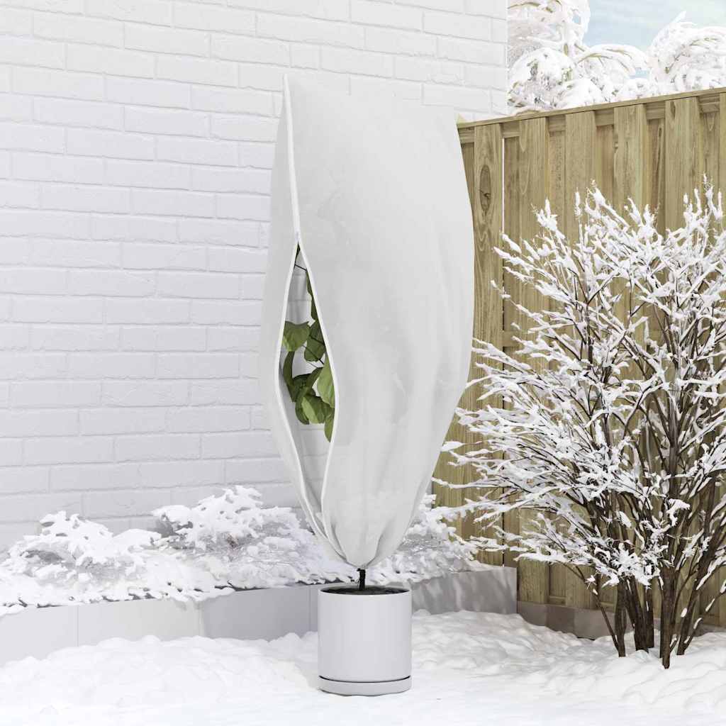 Frostbeskyttelses Plantefleece Dække 5 stk. Hvid 1,8 x 1,2 m