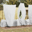 Frostbeskyttelses Plantefleece Dække 5 stk. Hvid 1,8 x 1,2 m