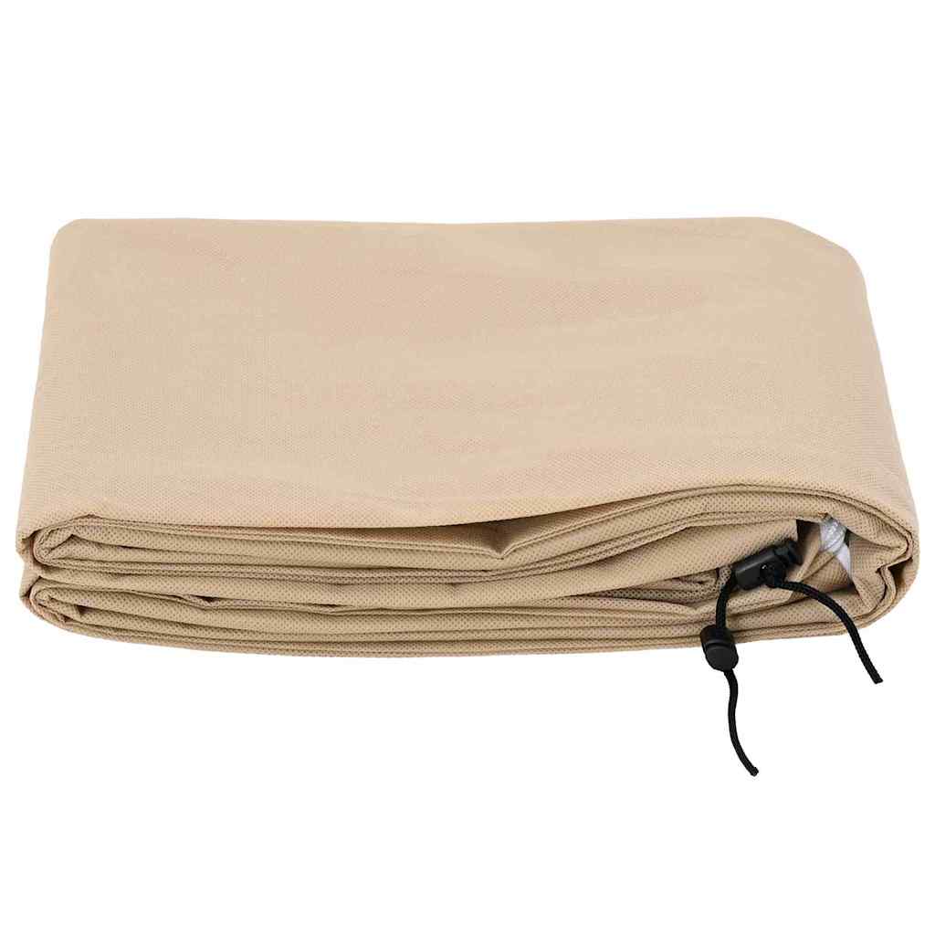 Frostbeskyttelses Plantefleece Dække 5 stk. Beige 1,55 x 1 m