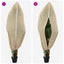 Frostbeskyttelses Plantefleece Dække 5 stk. Beige 1,8 x 1,2 m