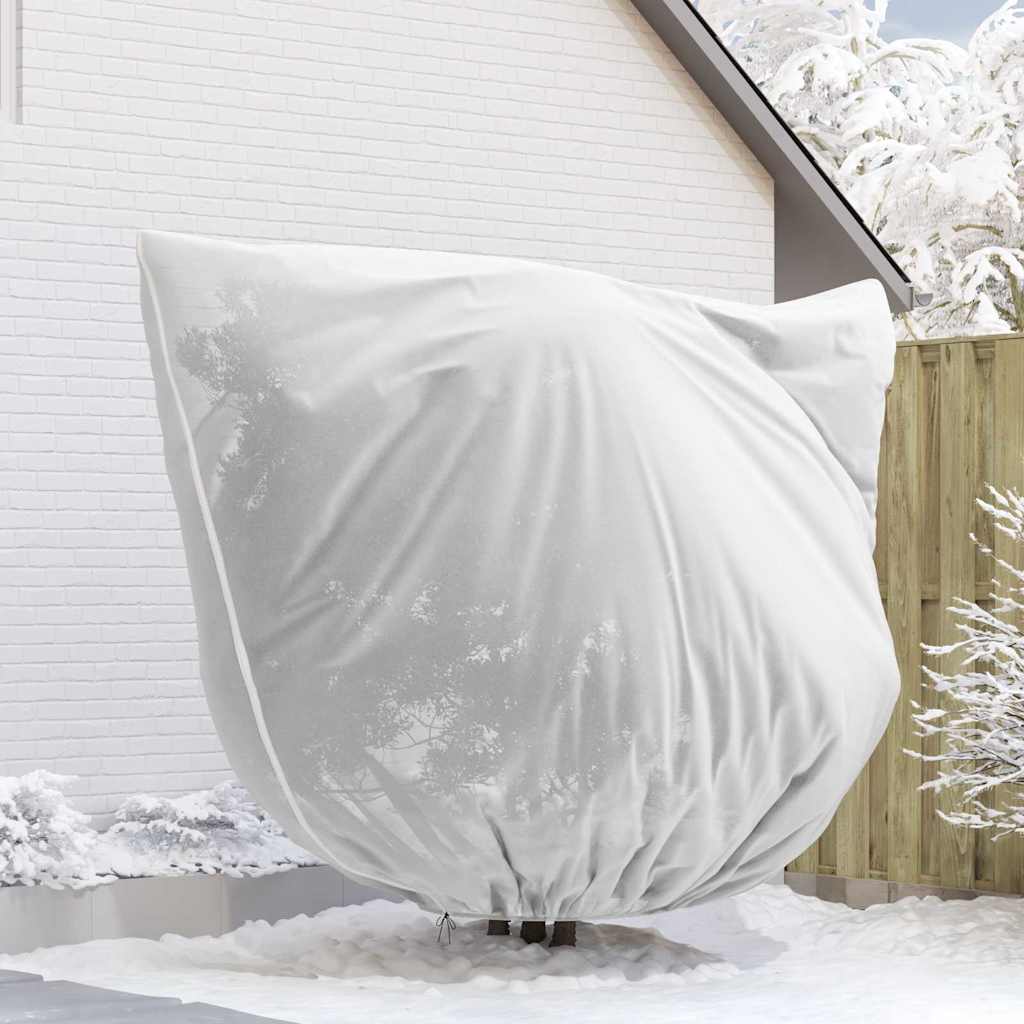 Frostbeskyttelses Plantefleece Dække 3 stk. Hvid 2,5 x 3,14 m