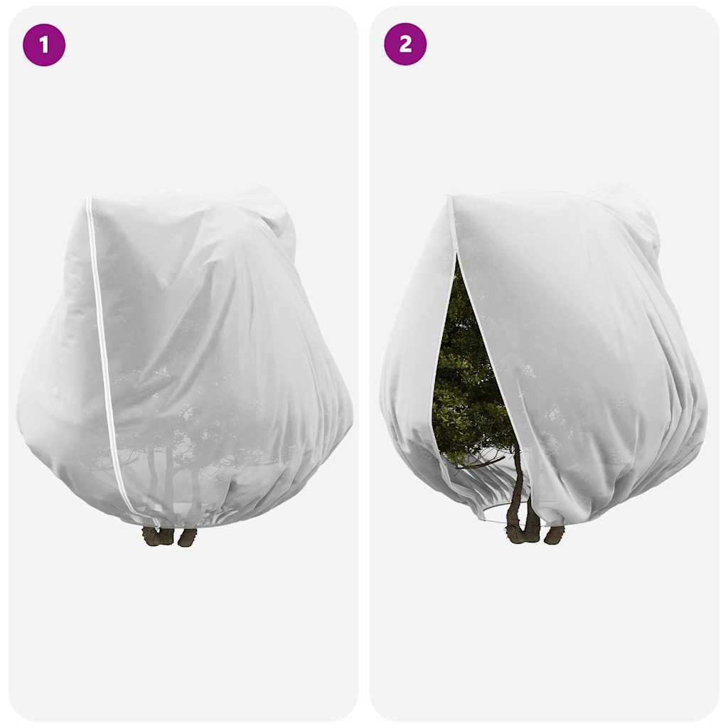 Frostbeskyttelses Plantefleece Dække 3 stk. Hvid 2,5 x 3,14 m