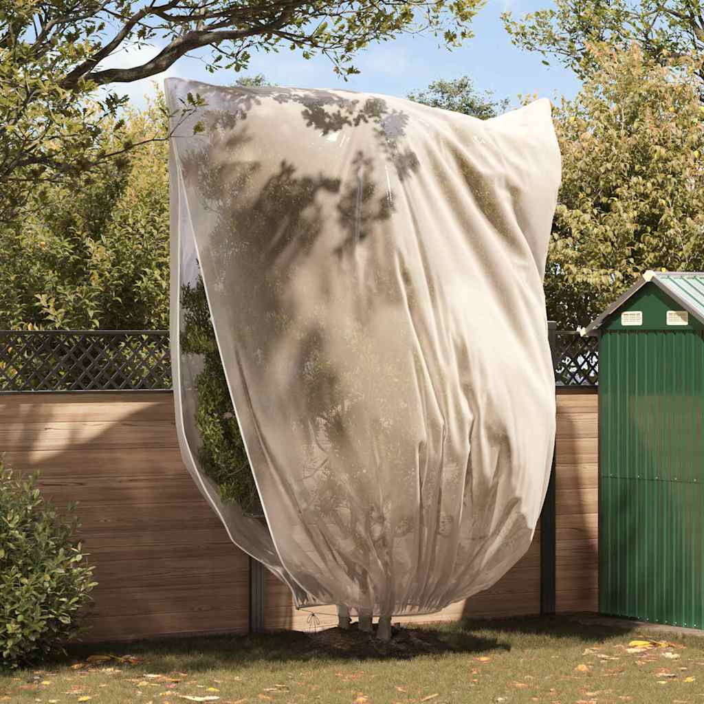 Frostbeskyttelses Plantefleece Dække Beige 3,5 x 2,5 m